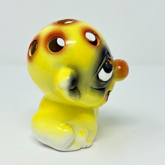 Kreiss & Co Psycho Ceramics "Holes in Head" Monster Figurine 1960's Joke Gift - Picture 5 of 7